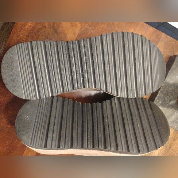 Free People Taupe Avery Platform Mules Size 37 (6.5-7) - Picture 7 of 13